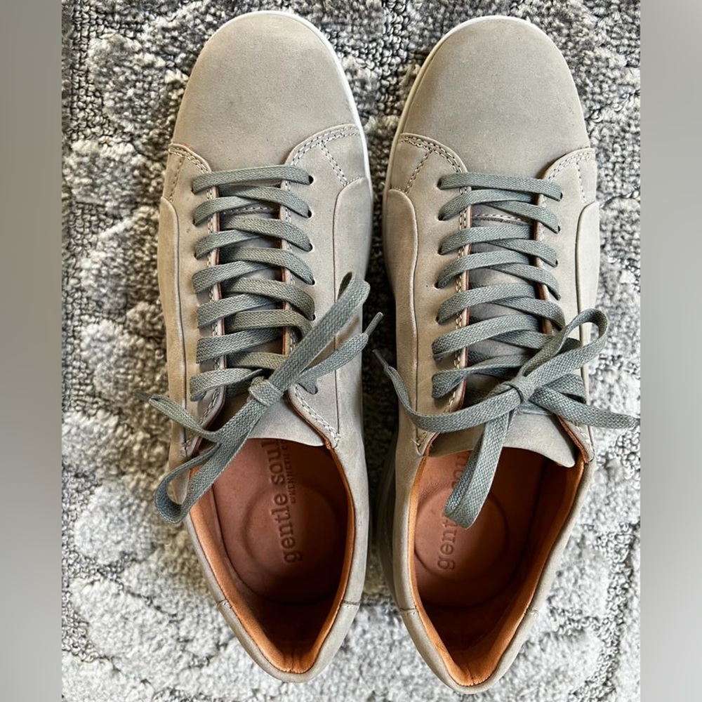 Pristine Gentle Souls Light Green Nubuck